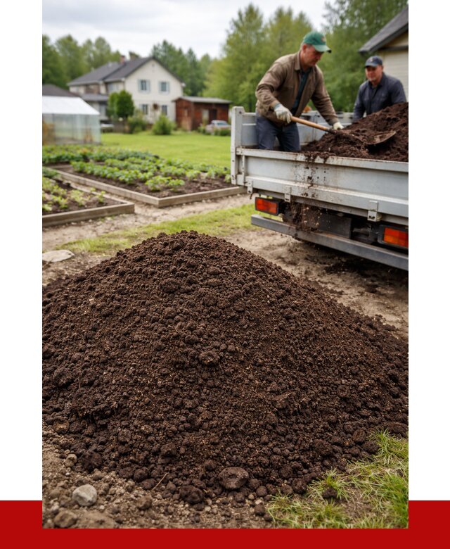 Плодородный грунт в Дальнегорске с доставкой от 4328 р. | ПРОНЕРУДДль
