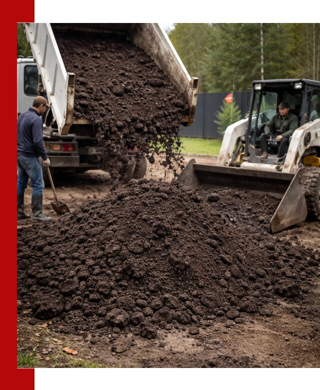 Плодородный грунт с доставкой в Дальнегорске для садов и огородов