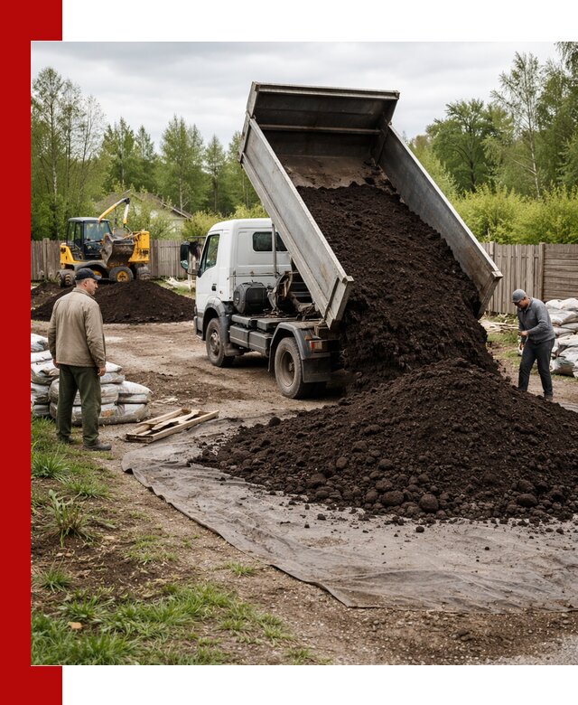 Доставка качественного почвогрунта в Дальнегорске оптом и в розницу