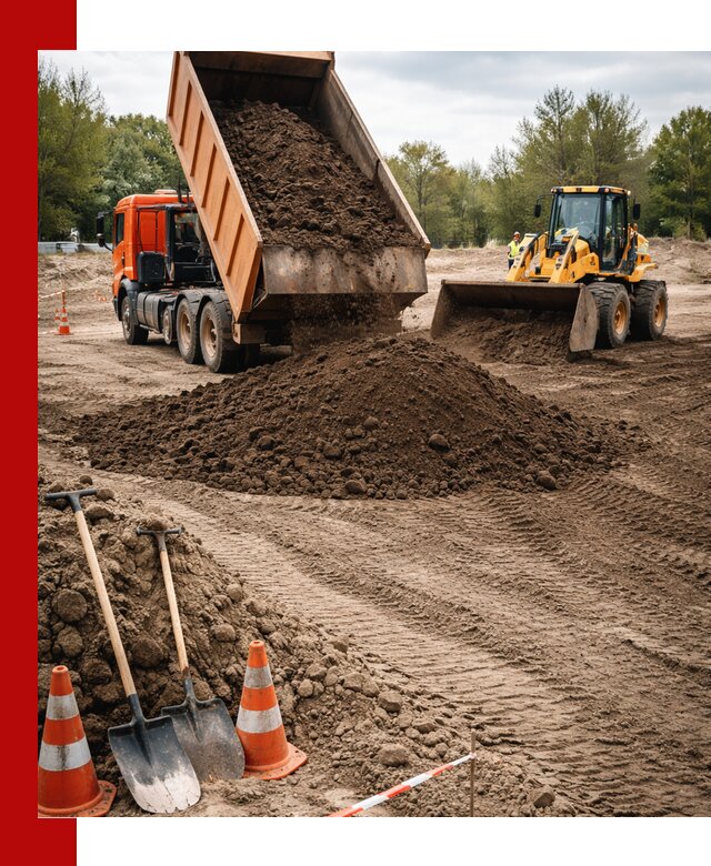 Поставка и доставка планировочного грунта в Дальнегорске