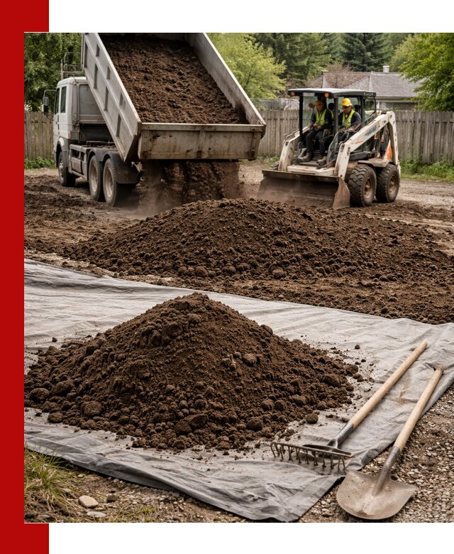 Грунт для отсыпки участка с доставкой в Дальнегорске
