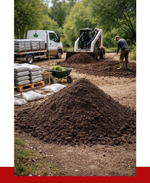 Грунт для озеленения с доставкой в Дальнегорске от 1855 р. | ПРОНЕРУДДль