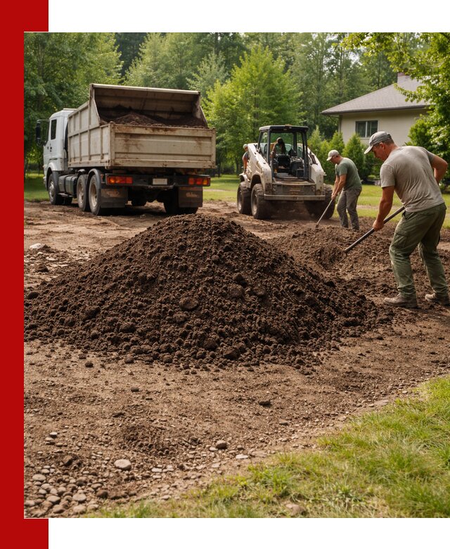 Доставка и укладка грунта для газона в Дальнегорске