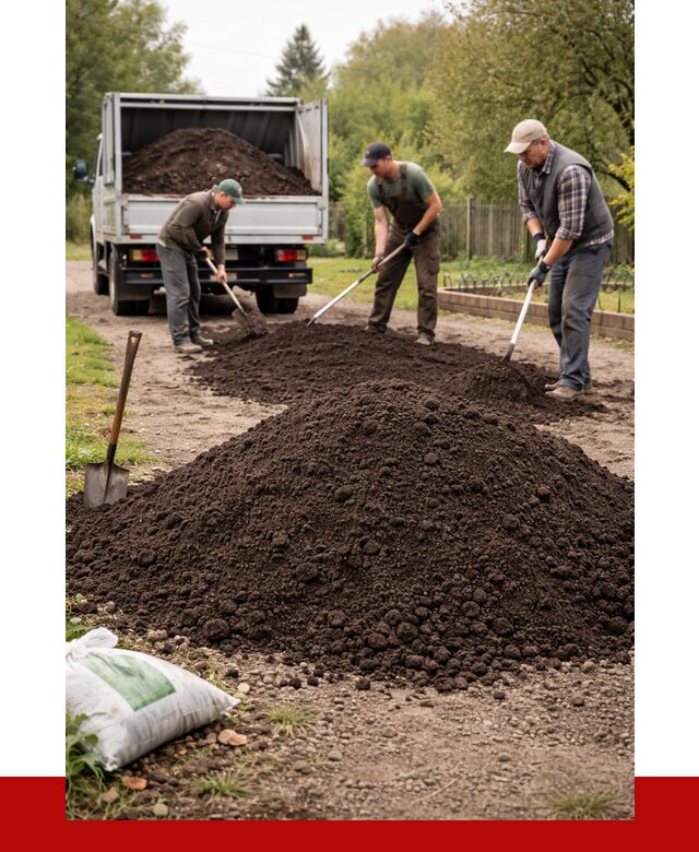 Купить землю для огорода в Дальнегорске от 3297 р./куб | ПРОНЕРУДДль