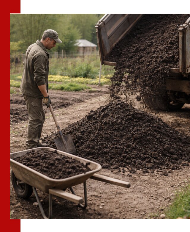 Доставка качественной земли для огорода в Дальнегорске