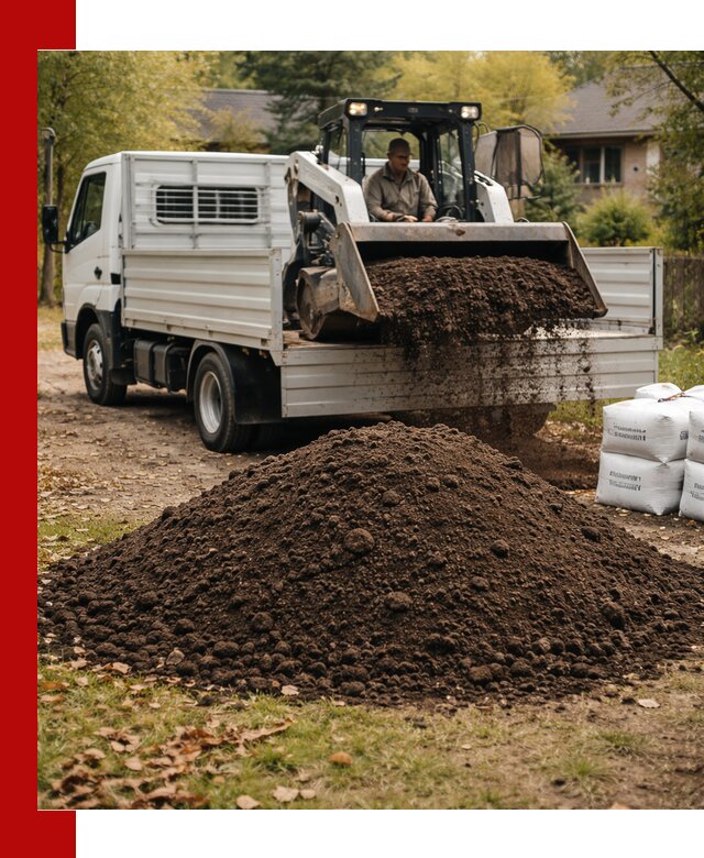 Доставка садовой земли в больших объёмах в Дальнегорске