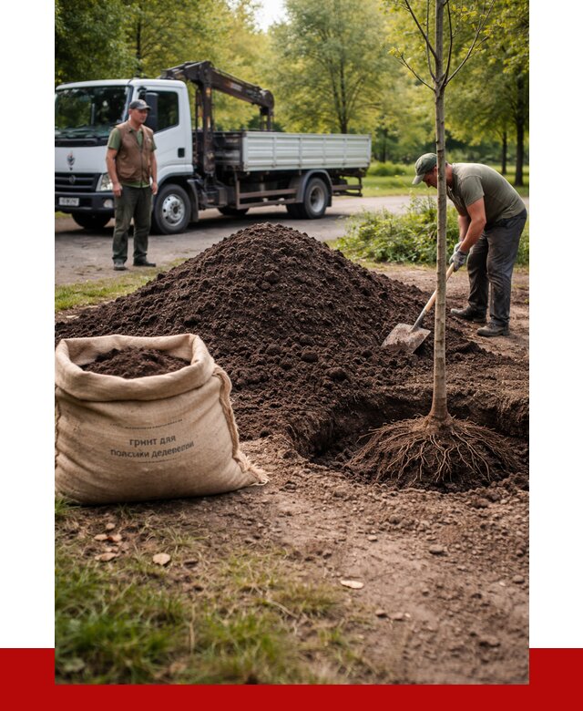 Грунт для посадки деревьев в Дальнегорске от 1236 р. | ПРОНЕРУДДль