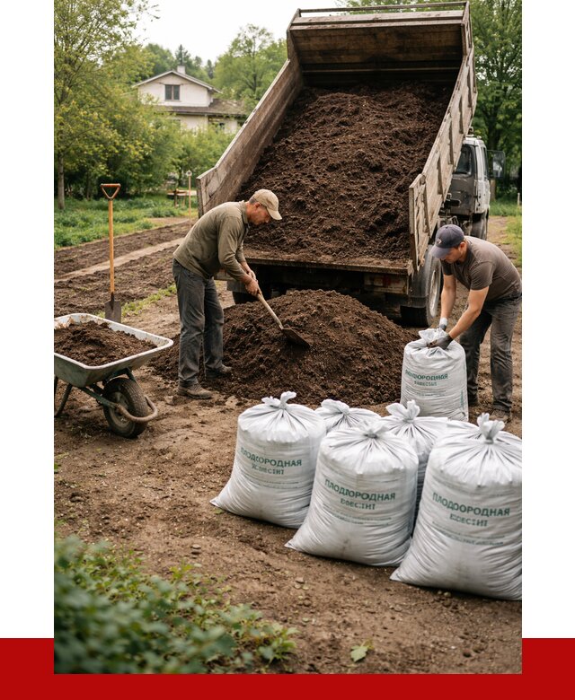 Плодородная смесь в Дальнегорске от 4328 р./куб с доставкой | ПРОНЕРУДДль