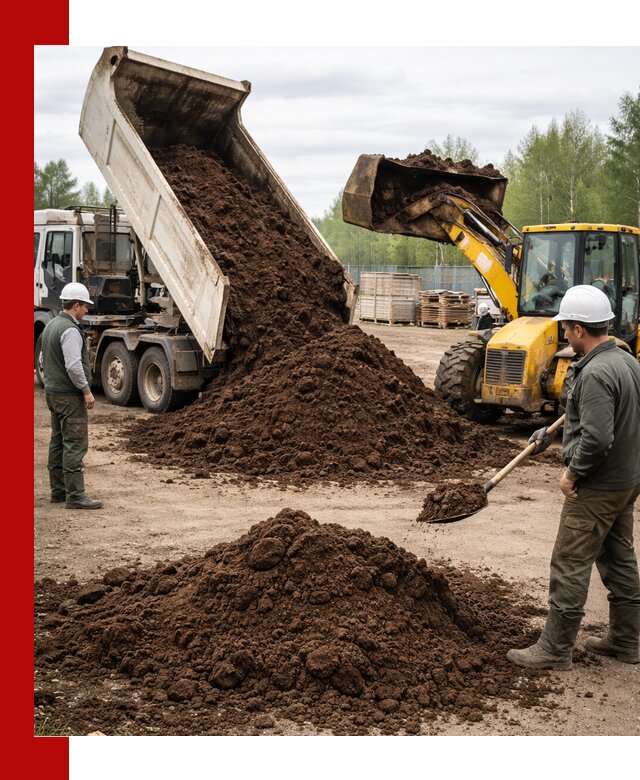 Доставка торфа оптом и в мешках в Дальнегорске