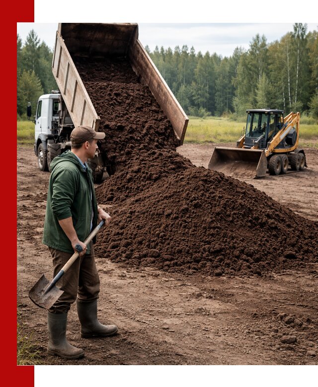 Купить верховой торф с доставкой в Дальнегорске для садоводства и растений