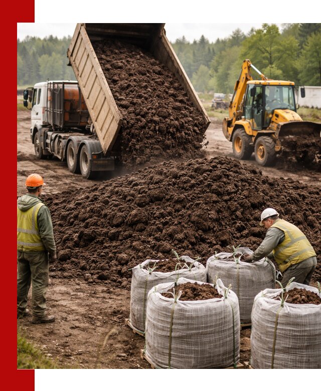Доставка нейтрального торфа в Дальнегорске оптом и в розницу