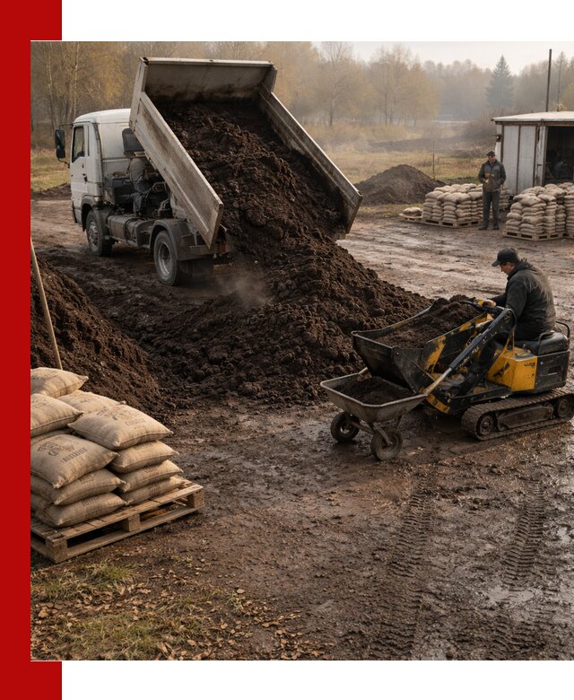 Кислый торф в доставке по выгодным ценам в Дальнегорске