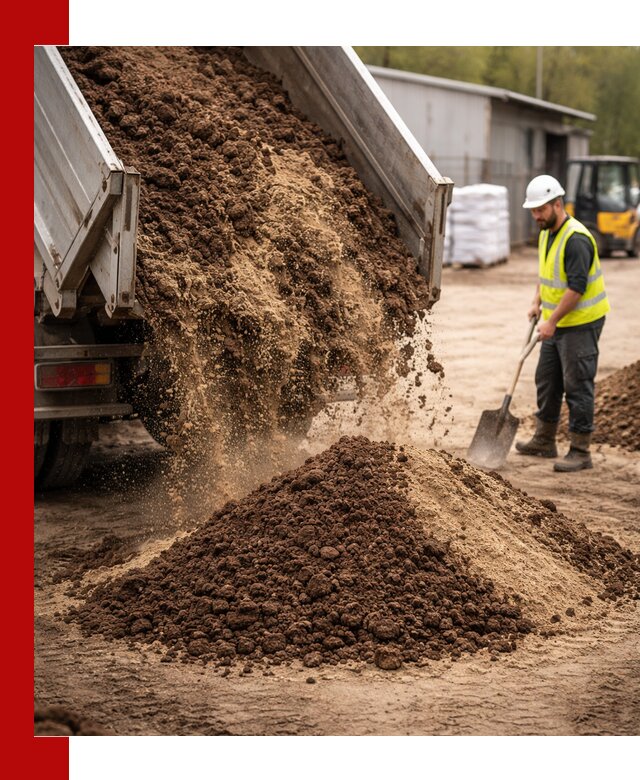 Доставка торфо-песчаной смеси в Дальнегорске для строительства и озеленения