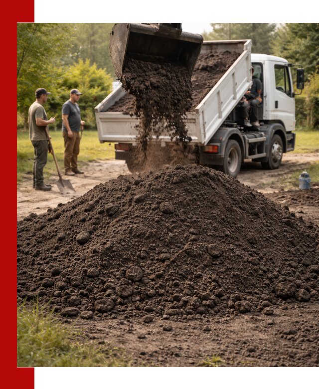 Доставка и продажа чернозема в Дальнегорске оптом и в розницу