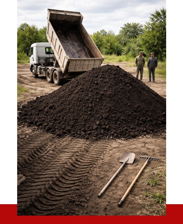 Купить чернозем навалом в Дальнегорске от 1236 р. за куб | ПРОНЕРУДДль