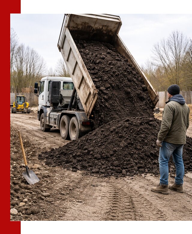 Доставка чернозема навалом в Дальнегорске быстро и выгодно