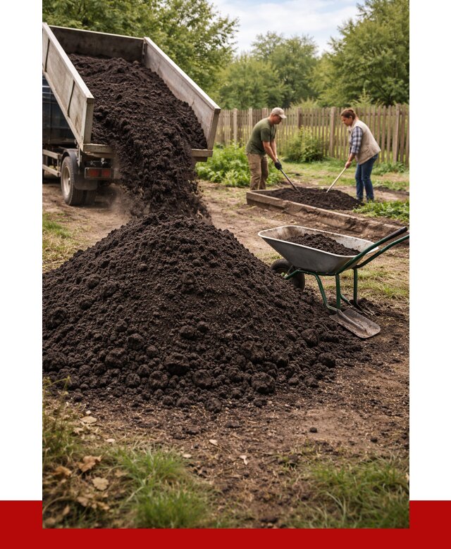 Купить чернозем для огорода в Дальнегорске от 2576 р. | ПРОНЕРУДДль