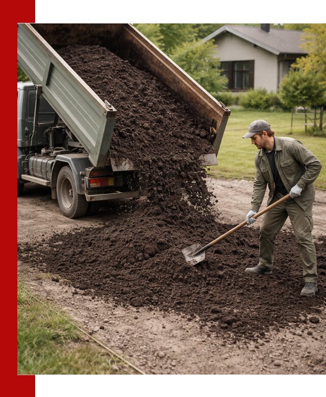 Чернозем для газона с доставкой в Дальнегорске быстро и качественно