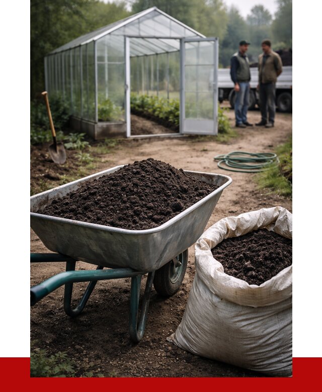 Чернозем для теплицы в Дальнегорске с доставкой от 1546 р. | ПРОНЕРУДДль