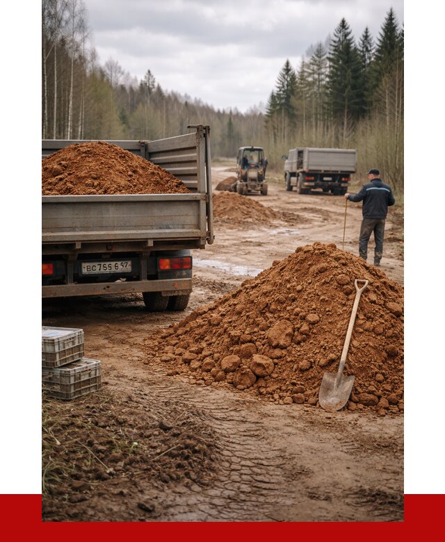 Глина и суглинки в Дальнегорске от 4637 р. за куб | ПРОНЕРУДДль