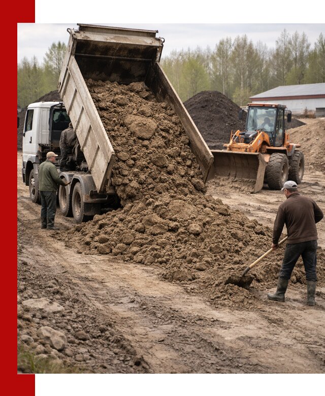 Доставка глин и суглинков в Дальнегорске оптом и вкрай