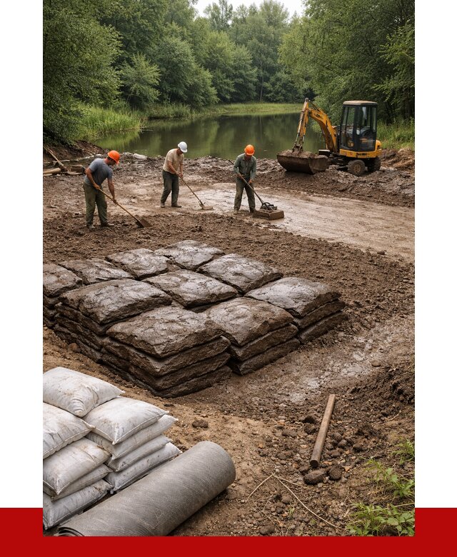 Купить глину для пруда в Дальнегорске от 4637 р. с доставкой | ПРОНЕРУДДль