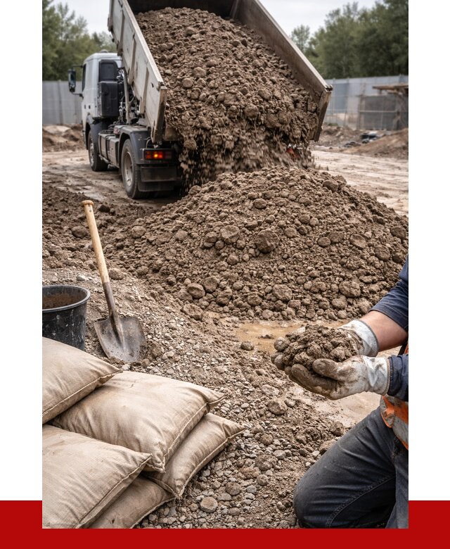 Купить глина для засыпки в Дальнегорске от 1236 р. за куб | ПРОНЕРУДДль