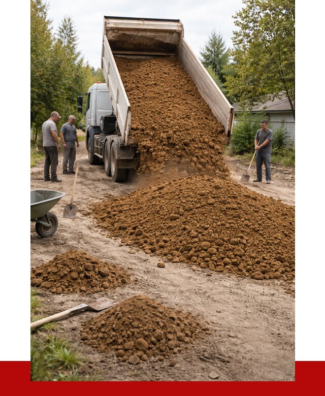 Купить суглинок с доставкой в Дальнегорске от 2576 р. за куб | ПРОНЕРУДДль