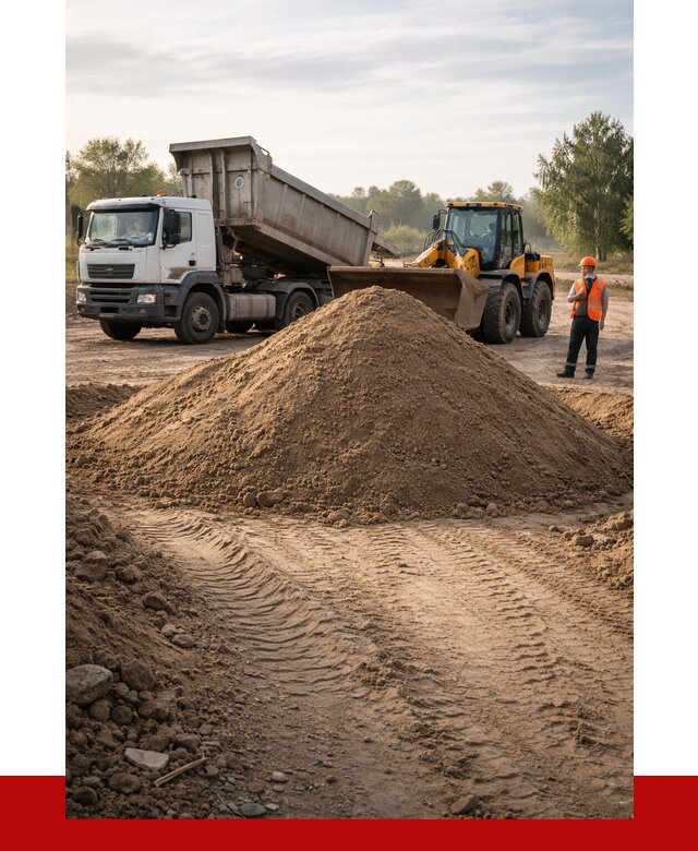 Купить песчаный грунт с доставкой в Дальнегорске от 4328 р. | ПРОНЕРУДДль