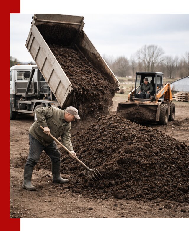Доставка и продажа перегноя в Дальнегорске быстро и дешево