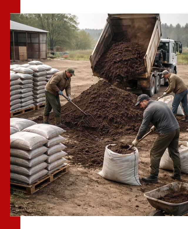 Доставка компоста оптом и в розницу в Дальнегорске