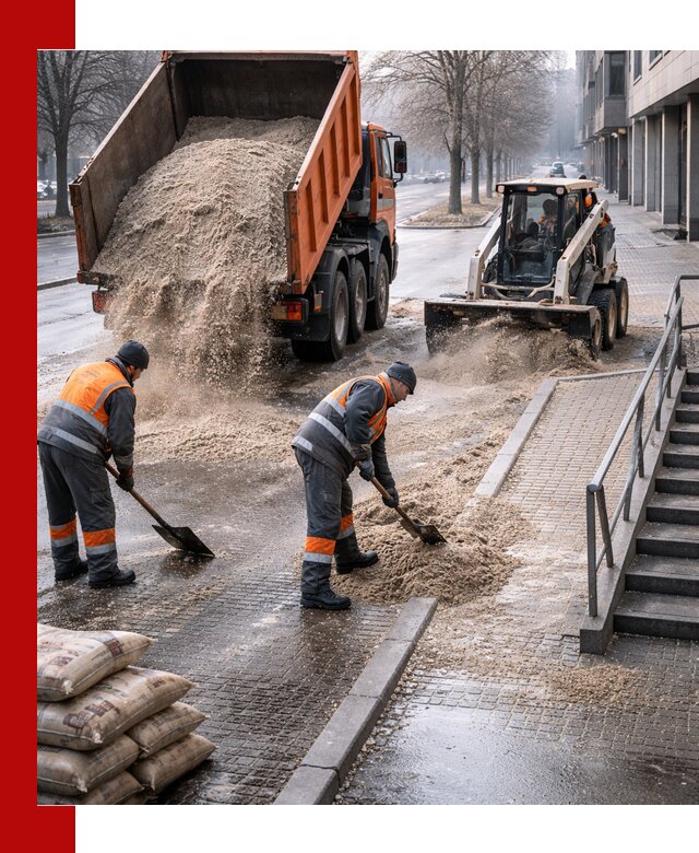 Поставка противогололедных материалов в Дальнегорске