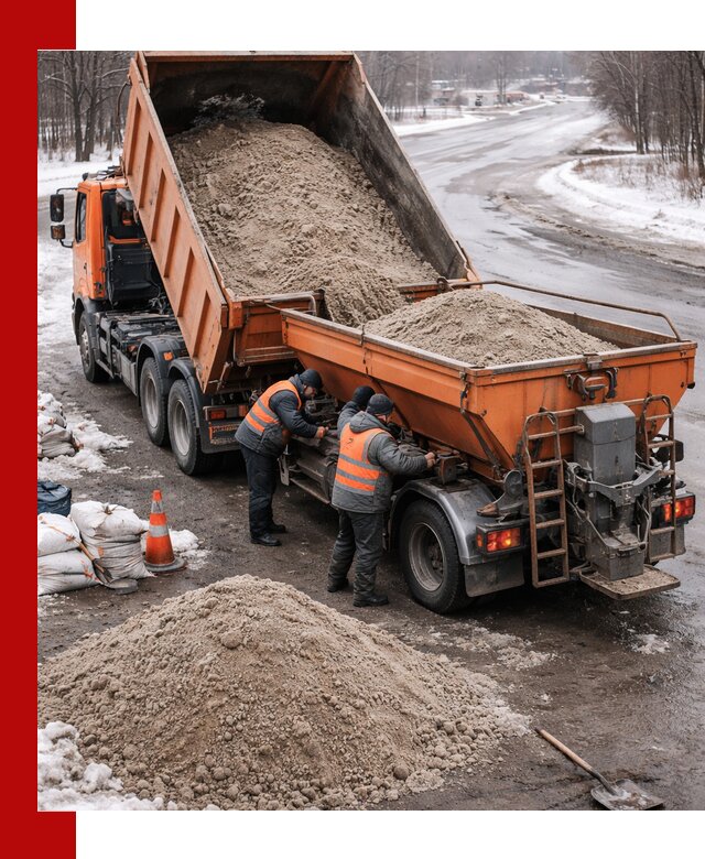 Поставка и вывоз пескосоля в Дальнегорске оптом и в розницу