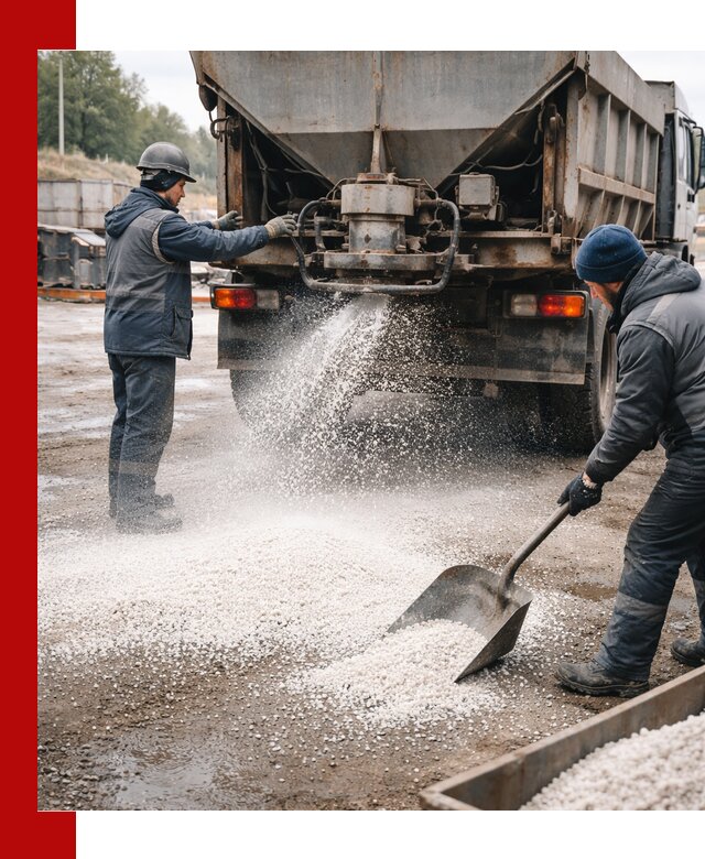 Доставка и продажа хлористого кальция в Дальнегорске