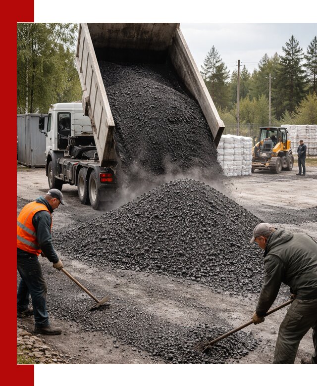 Доставка и продажа асфальтного гранулята в Дальнегорске
