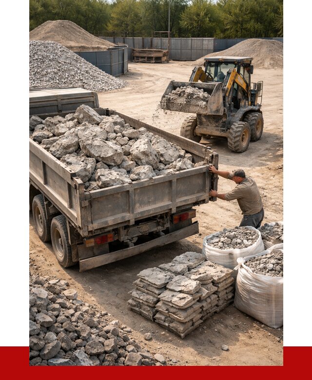 Купить бой бетона с доставкой в Дальнегорске от 4946 р. | ПРОНЕРУДДль