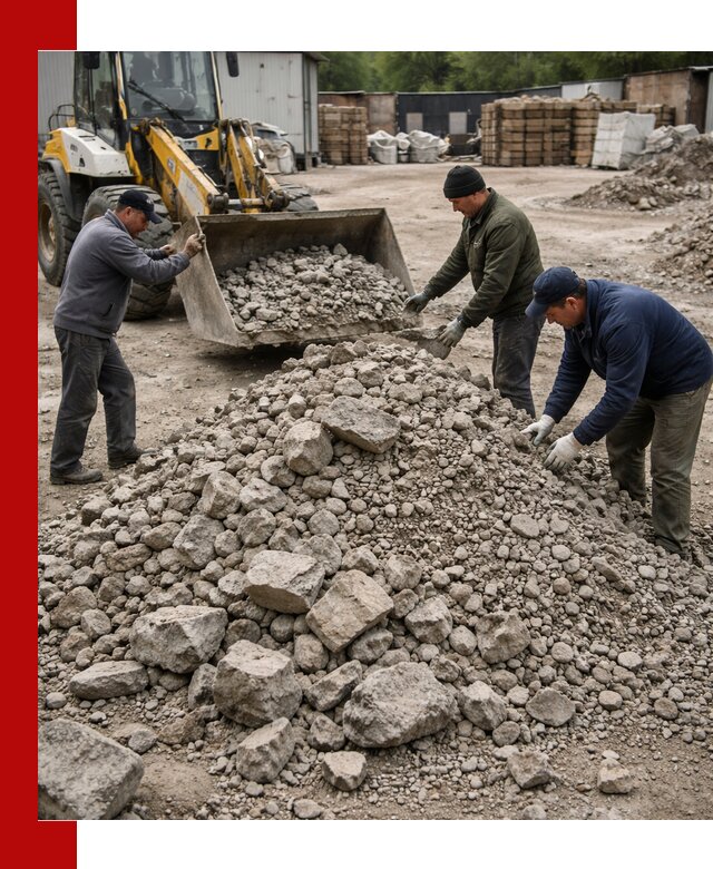 Демонтаж и вывоз бой бетона в Дальнегорске