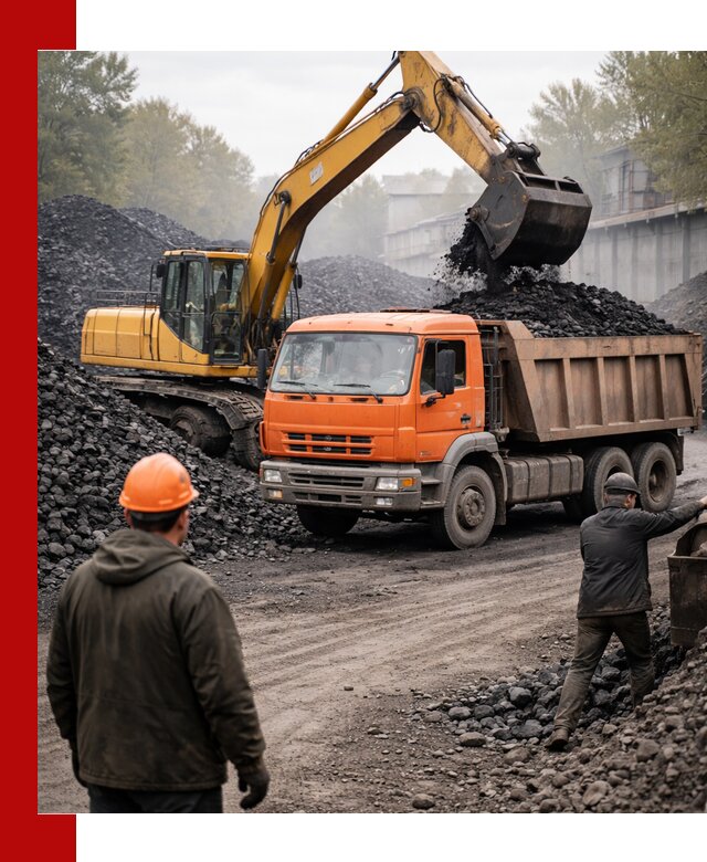 Доставка угля автотранспортом в Дальнегорске быстро и выгодно