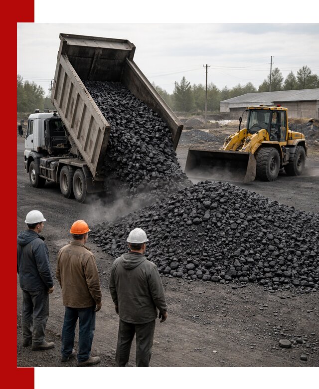 Доставка угля антрацита в Дальнегорске с самосвалами и погрузкой