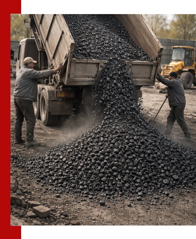 Доставка угля семечка самосвалами в Дальнегорске