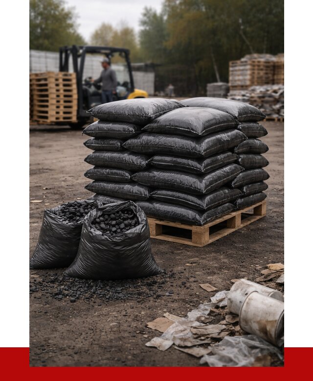 Купить уголь в мешках с доставкой в Дальнегорске от 7728 р. | ПРОНЕРУДДль