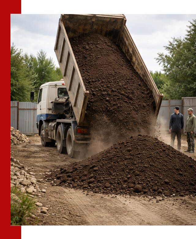 Доставка самосвалом 10 кубов в Дальнегорске быстро и надёжно