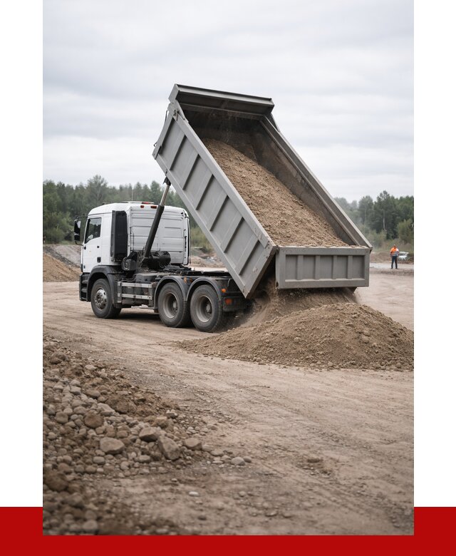 Доставка самосвалом 15 кубов в Дальнегорске от 6698 руб. | ПРОНЕРУДДль