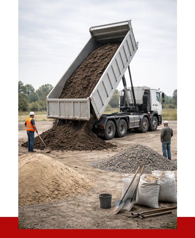 Доставка самосвалом 30 кубов в Дальнегорске от 8758 р. | ПРОНЕРУДДль