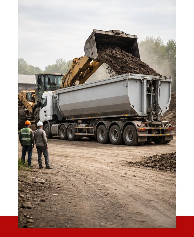 Аренда Тонар 40 тонн в Дальнегорске от 6698 руб. в сутки | ПРОНЕРУДДль