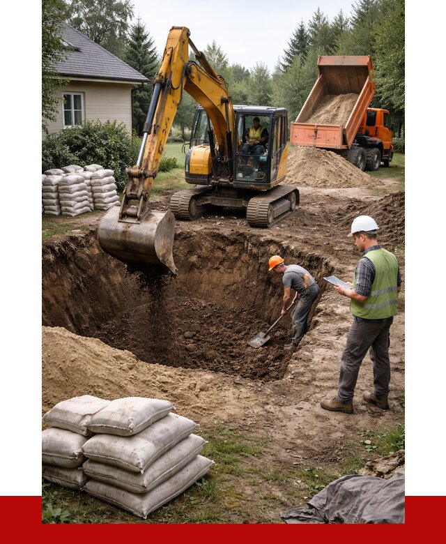 Рытье котлована в Дальнегорске быстро от 4637 р. ПРОНЕРУДДль