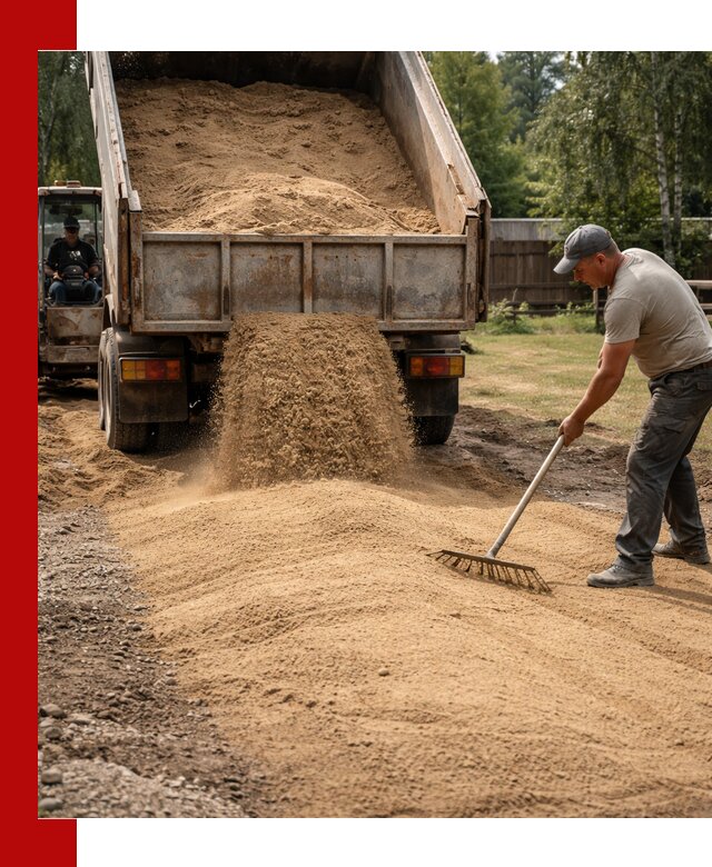 Отсыпка участка песком в Дальнегорске быстро и качественно