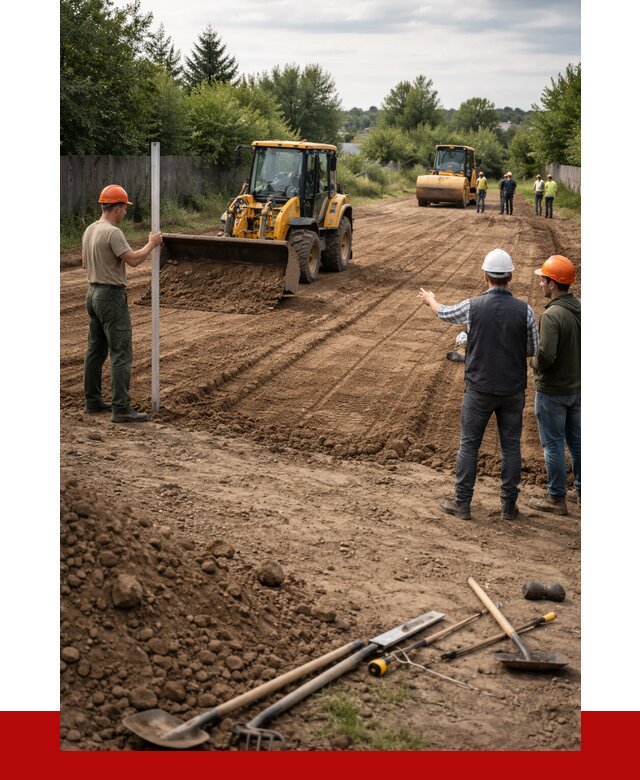 Планировка участка грунтом в Дальнегорске от 4637 р ПРОНЕРУДДль