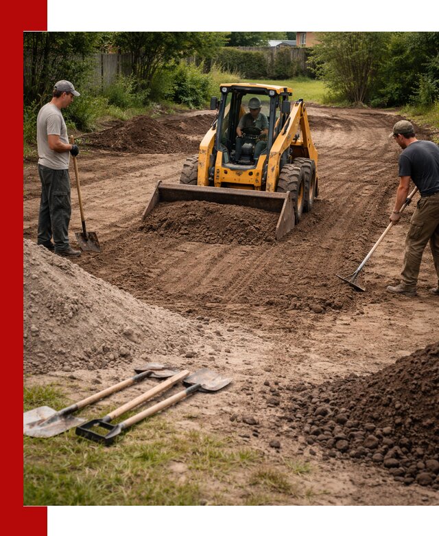 Планировка участка грунтом с вывозом и доставкой в Дальнегорске