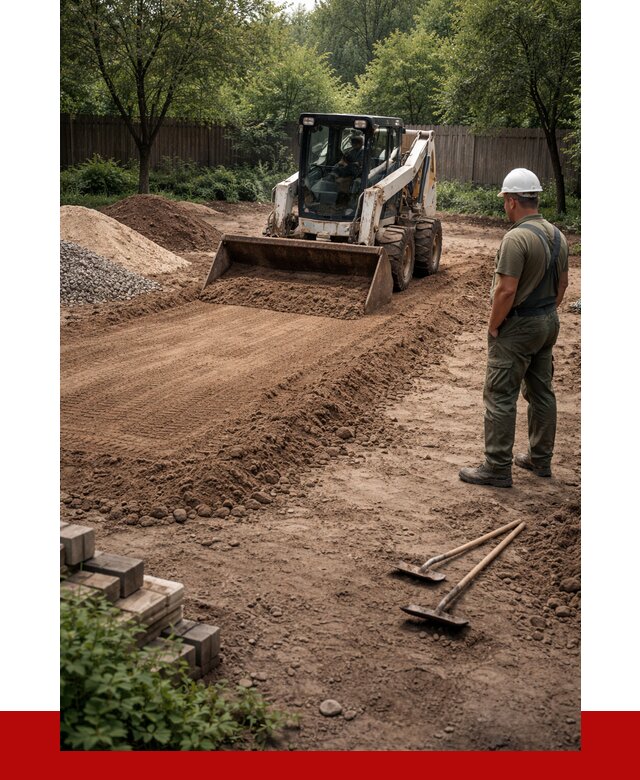 Выравнивание участка под ключ в Дальнегорске от 3606 р. | ПРОНЕРУДДль